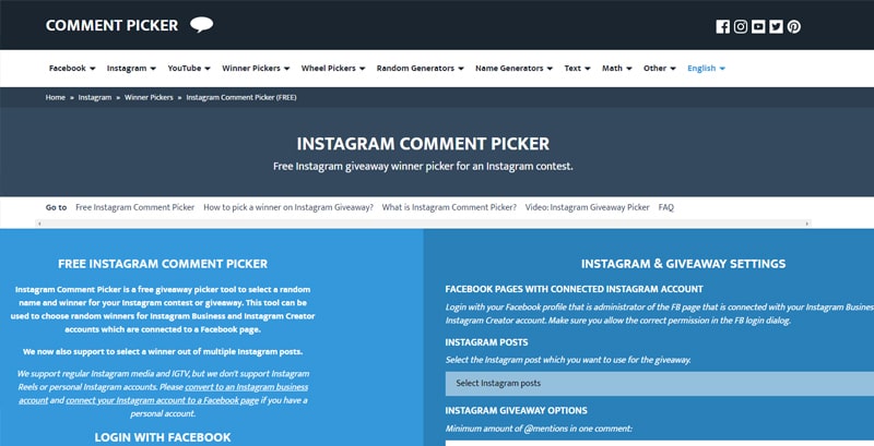 Comment Picker