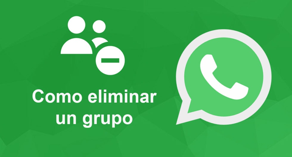 cómo eliminar un grupo de WhatsApp